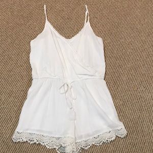 White romper size M